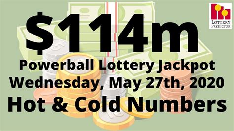 Each play (six numbers) costs 2. . Powerball numbers for may 27th